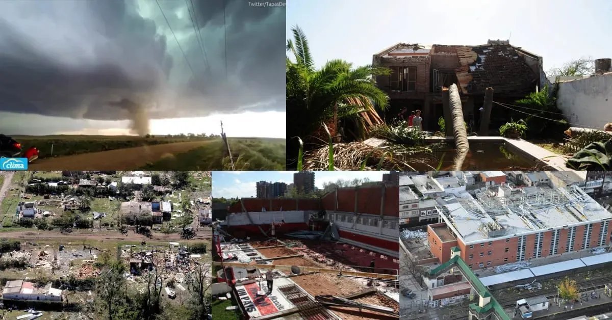 Los destrozos en el Oeste por los tornados de 2012.