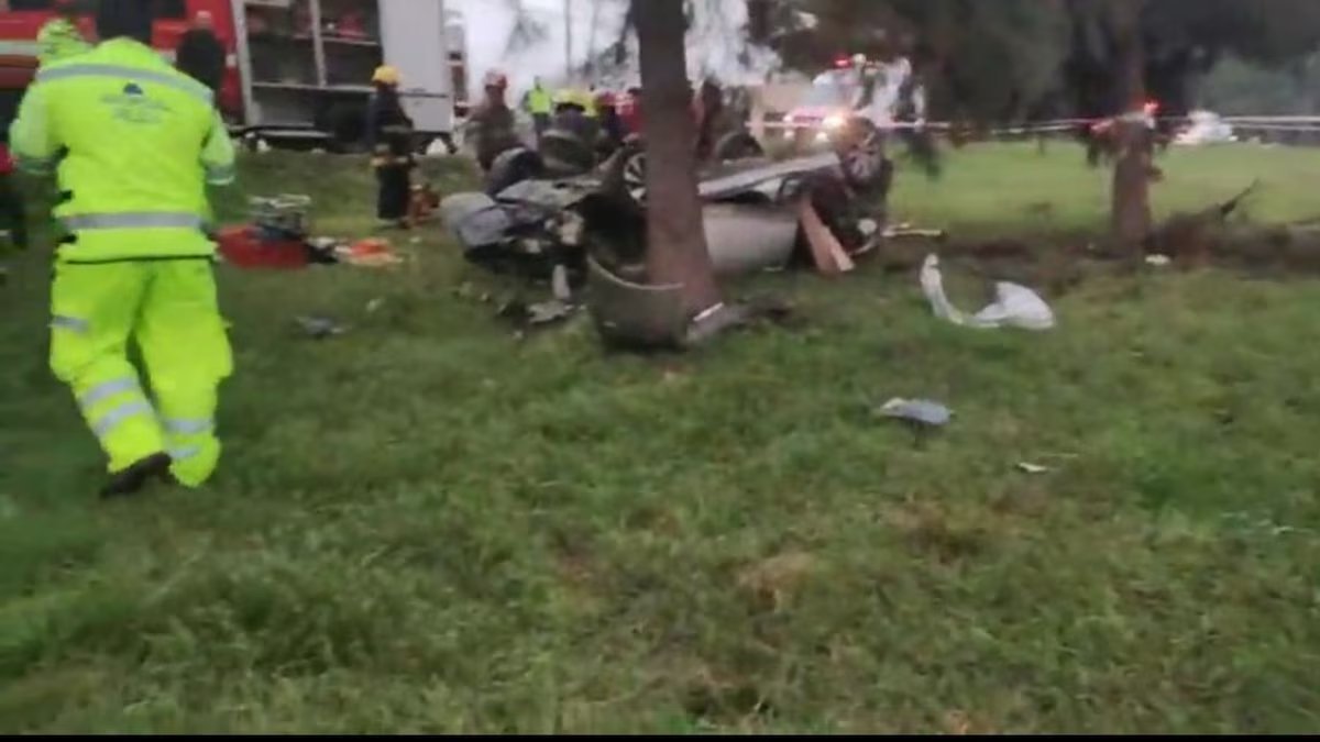 Tragedia en la Panamericana: cinco j&oacute;venes fallecieron en el acto