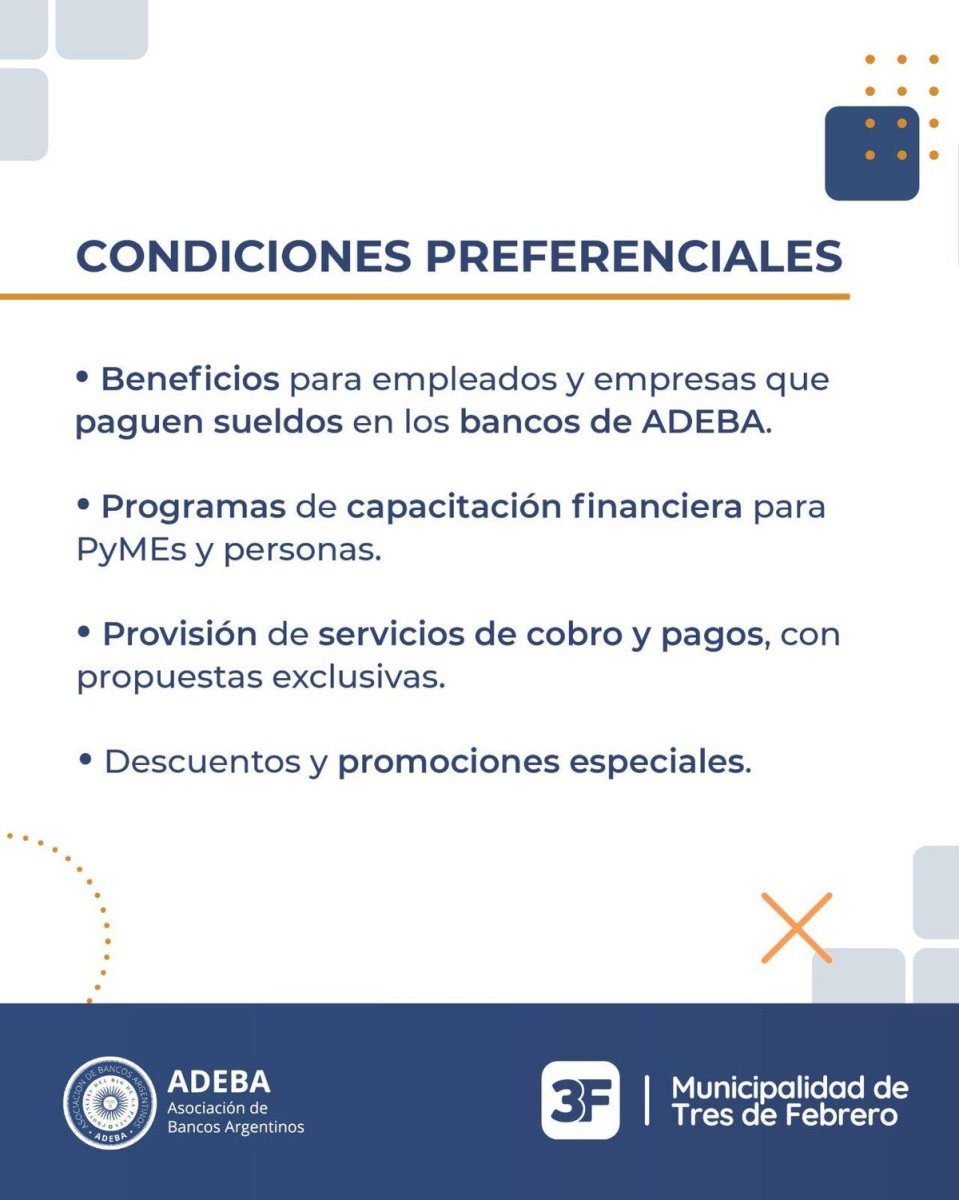 Bancos de un municipio del Oeste ofrecen tasas preferenciales a la hora de sacar un pr&eacute;stamo.