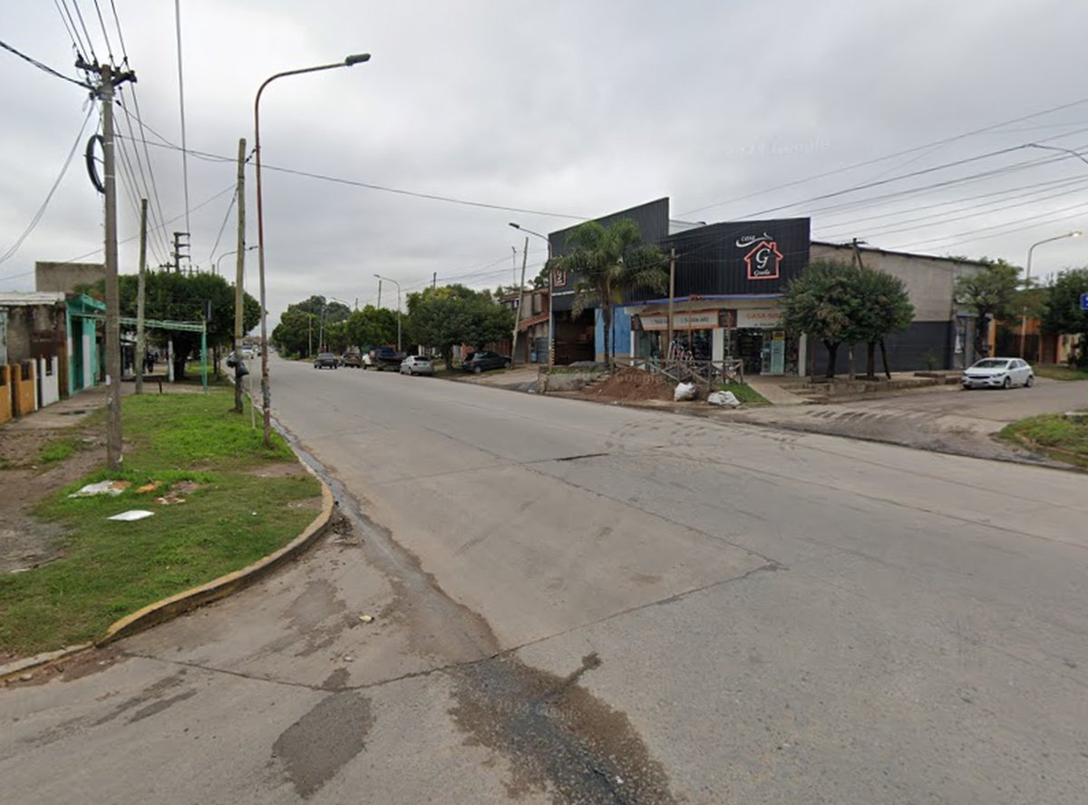 La zona de Rafael Castillo donde ocurri&oacute; el asalto.