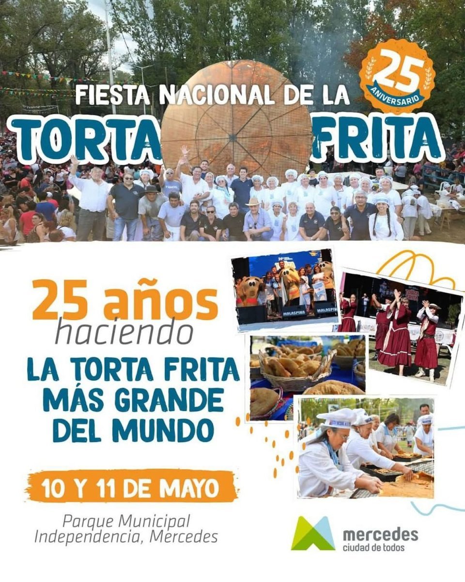 Llega la Fiesta Nacional de la Torta Frita.