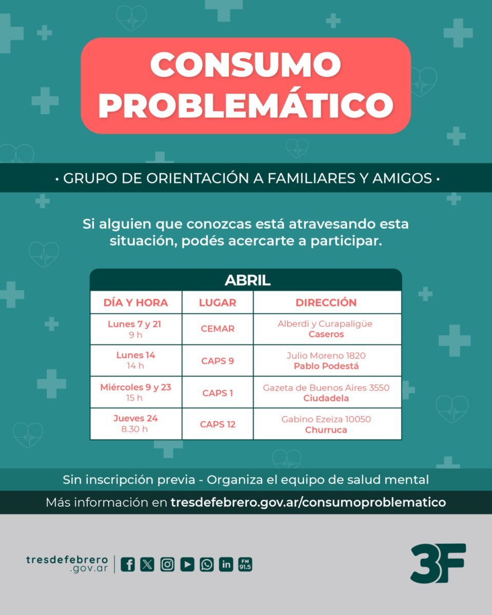 Asistencia para casos de consumo problem&aacute;tico 