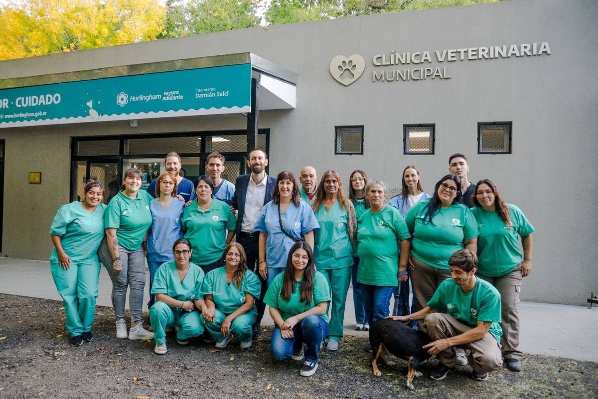 Selci inaugur&oacute; la nueva Cl&iacute;nica Veterinaria Municipal de Hurlingham.