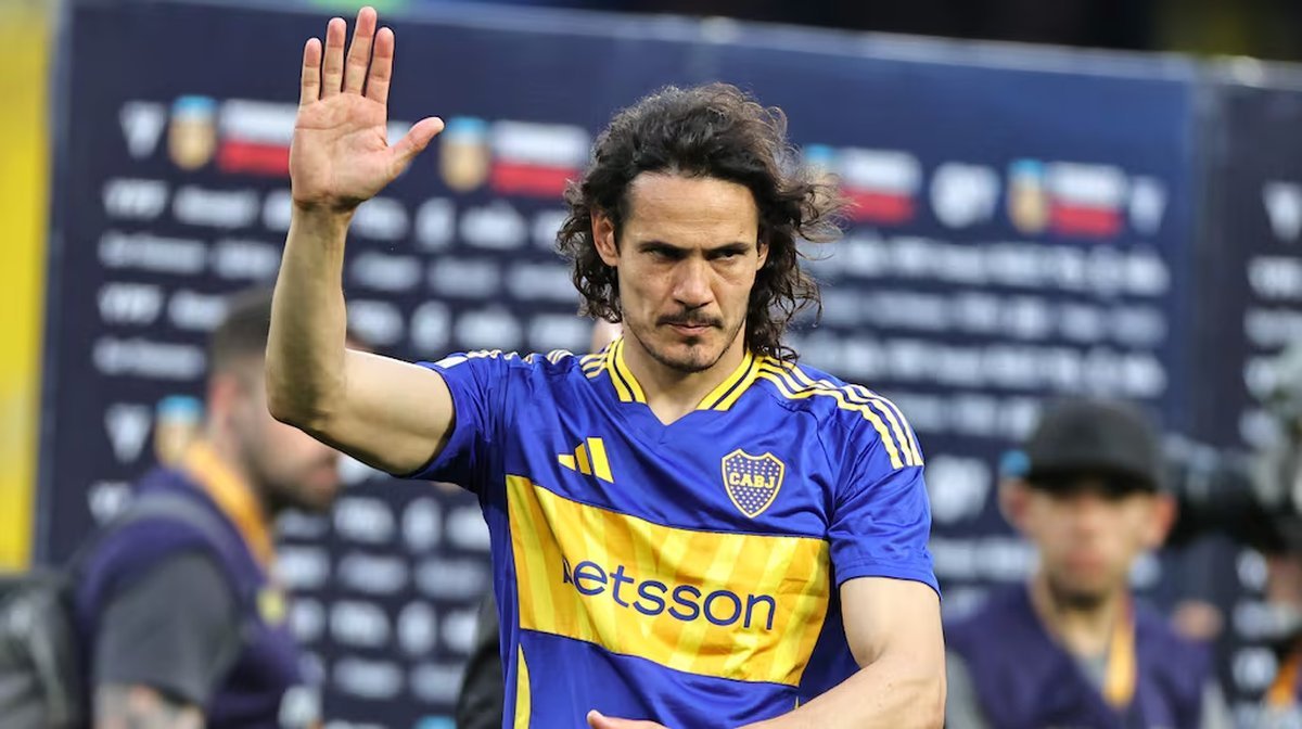 Boca Juniors no contar&aacute; con Edinson Cavani para el Supercl&aacute;sico ante River Plate. Foto: EFE.      