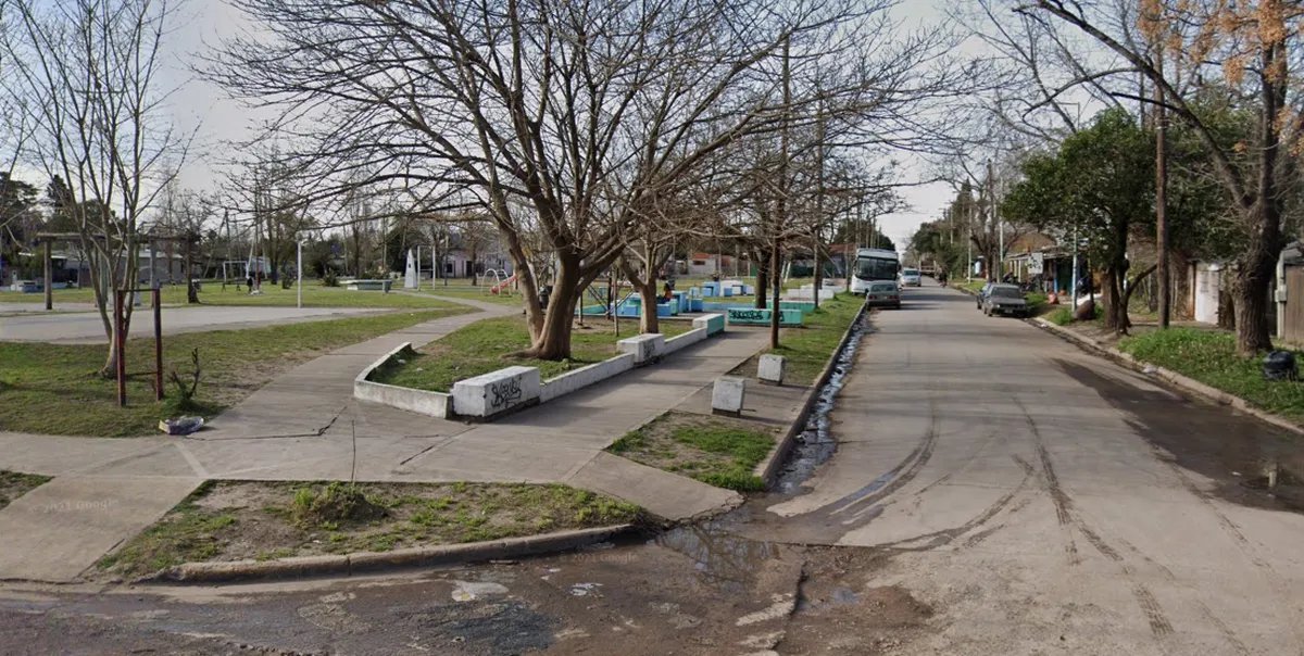 La plaza de Trujui donde ocurri&oacute; el ataque.