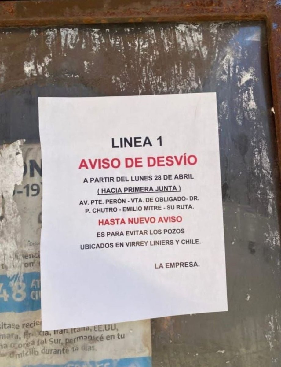 El desv&iacute;o del 1 por Haedo y Villa Sarmiento.