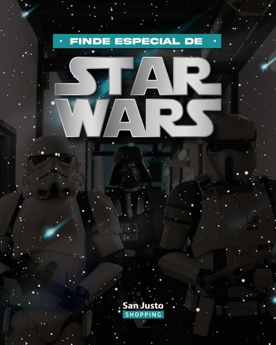Los personajes de Star Wars visitan San Justo Shopping por una causa solidaria.