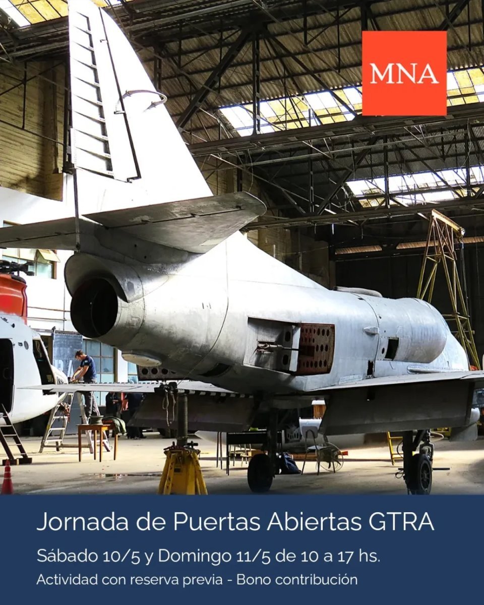 El Museo Aeron&aacute;utico de Mor&oacute;n abrir&aacute; las puertas del Hangar 4 para conocer sus restauraciones.