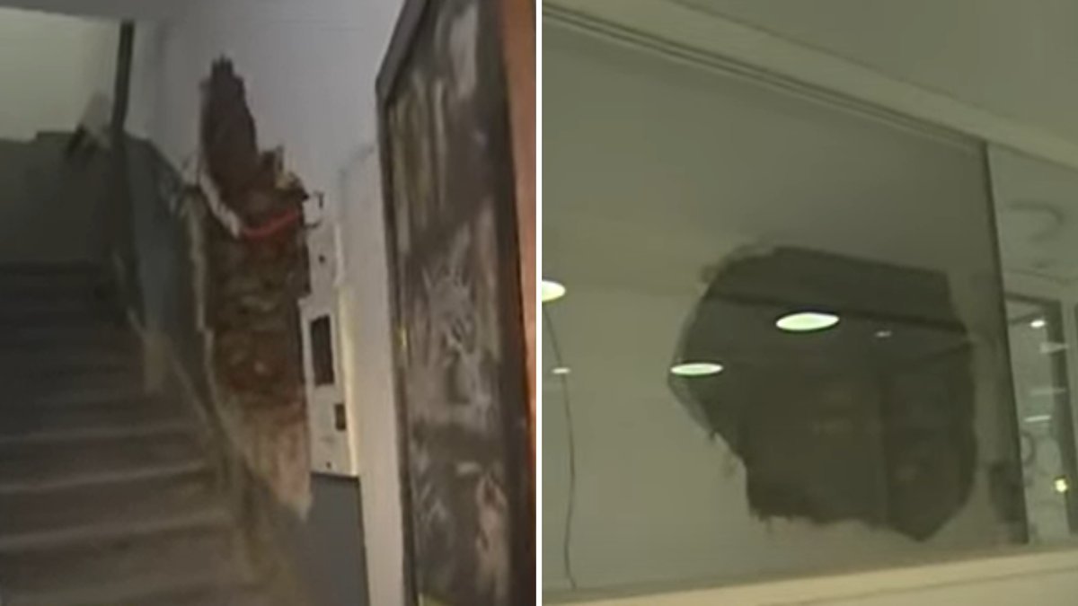 Millonario robo en una joyer&iacute;a de Mor&oacute;n: realizaron un boquete en una pared lindera.