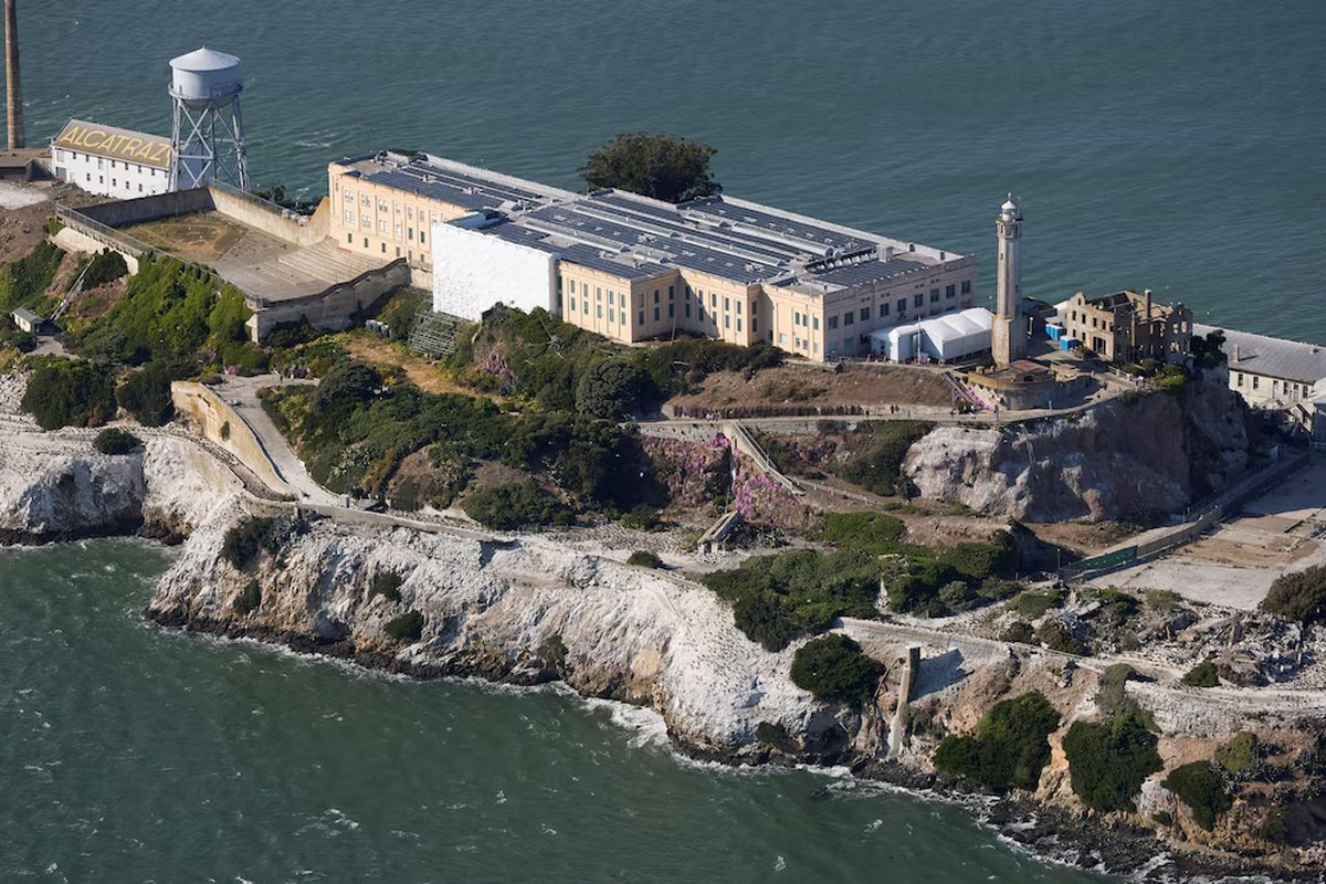 La c&aacute;rcel de Alcatraz que Donald Trump quiere reabrir y sorprende al mundo. Foto: REUTERS/Fred Greaves.