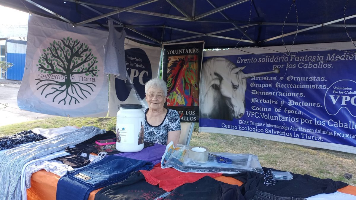 Elda Bettelani en La Reja.