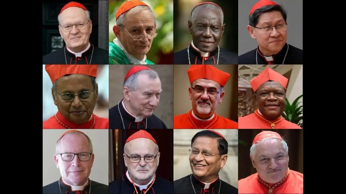 Los candidatos a Papa.