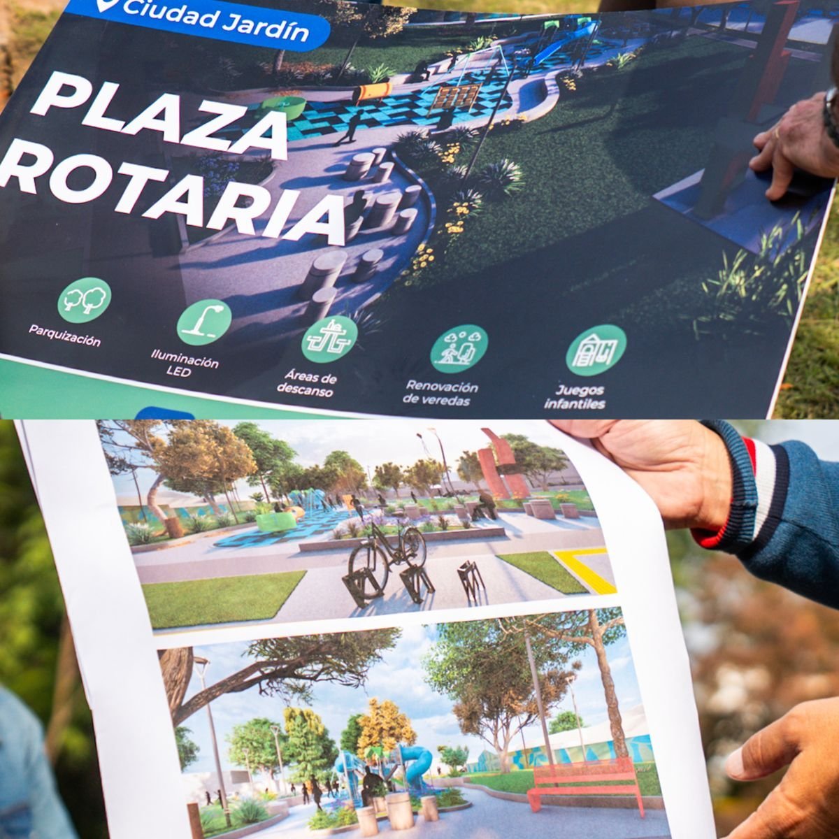 As&iacute; quedar&aacute; la Plaza Rotaria de Ciudad Jard&iacute;n.