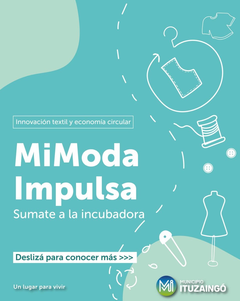 Ituzaing&oacute; impulsa la moda circular y abri&oacute; la inscripci&oacute;n para la 