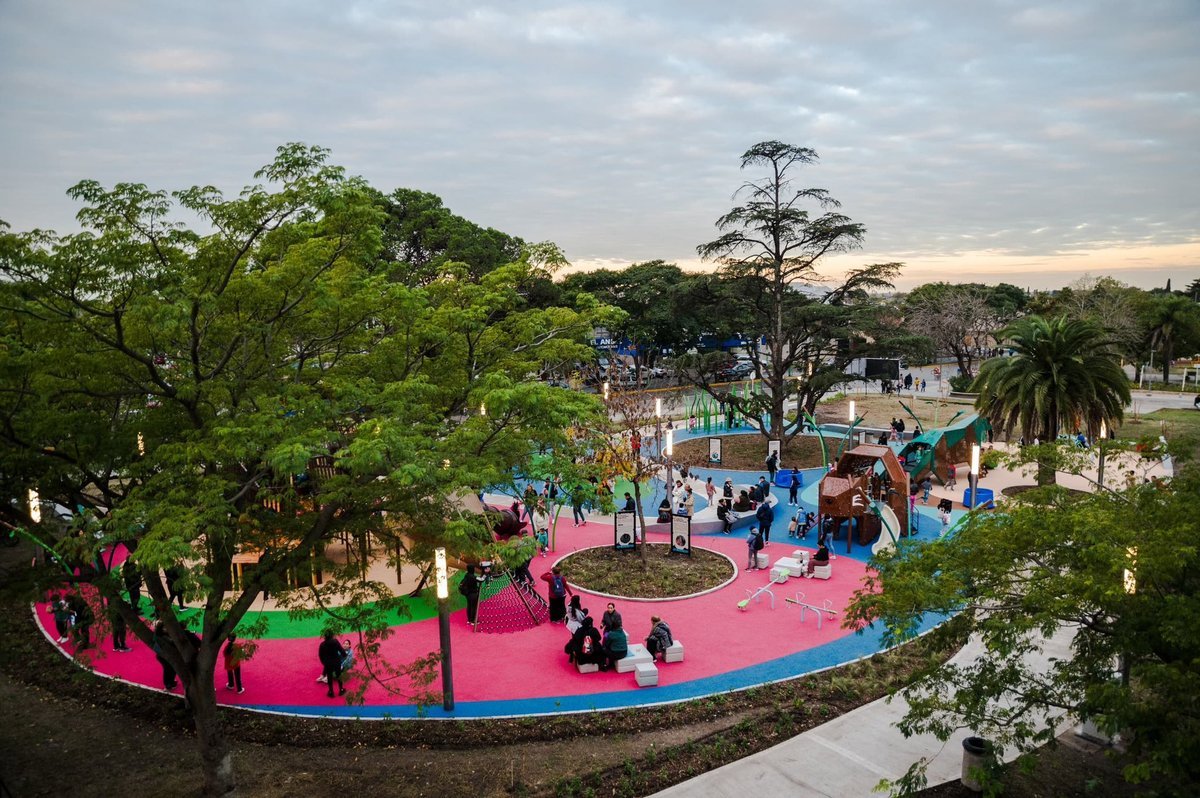 El nuevo Parque de las Infancias de Hurlingham.