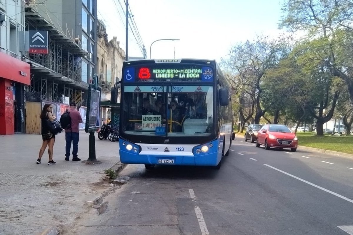 Uno de los ramales de la l&iacute;nea 8 en La Matanza.