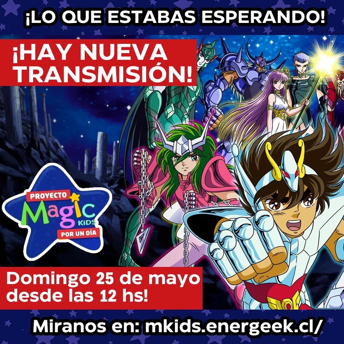 El proyecto Magic Kids oriundo de Mor&oacute;n realizar&aacute; una nueva transmisi&oacute;n por un d&iacute;a.