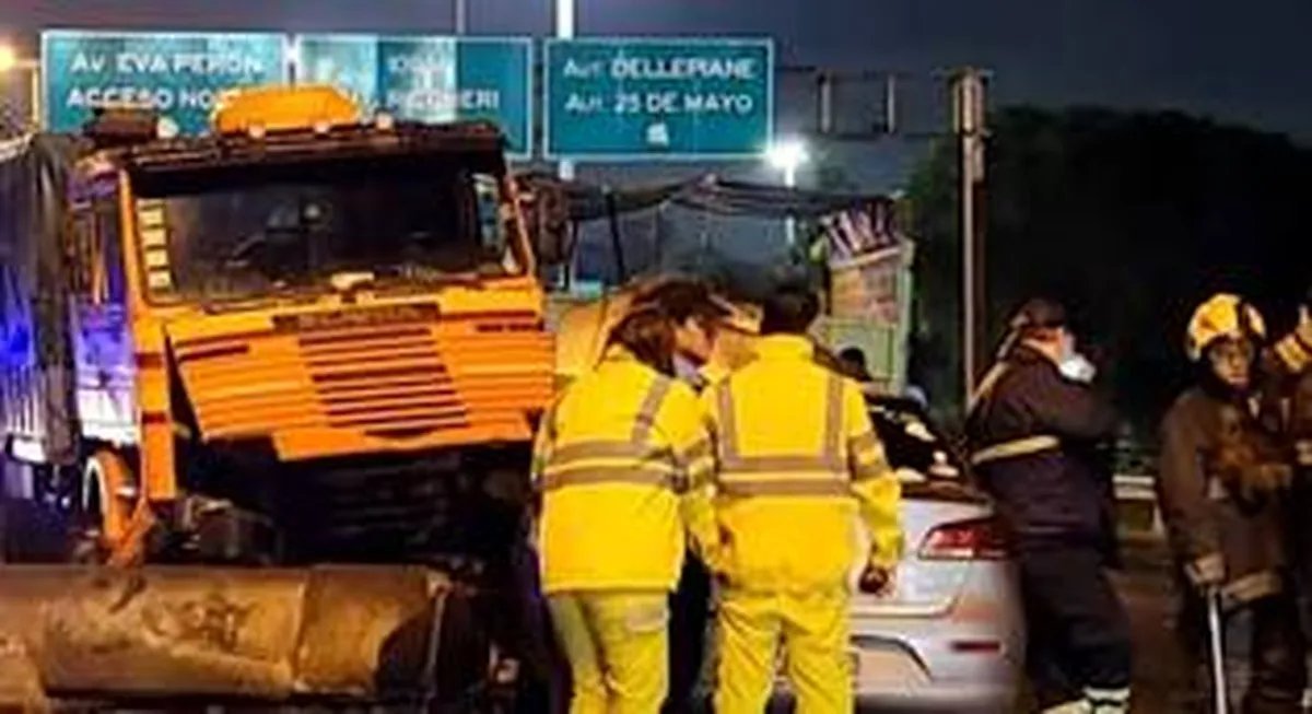 El choque en la General Paz.