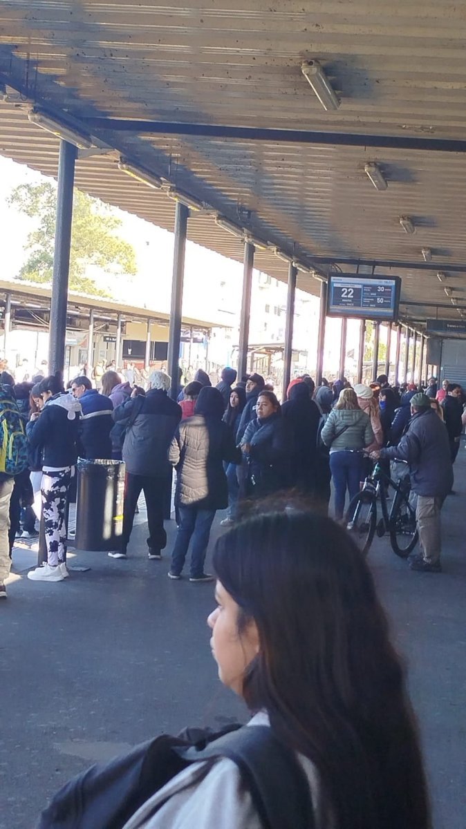 El Tren Sarmiento circula con servicio limitado este mi&eacute;rcoles 28 de mayo.