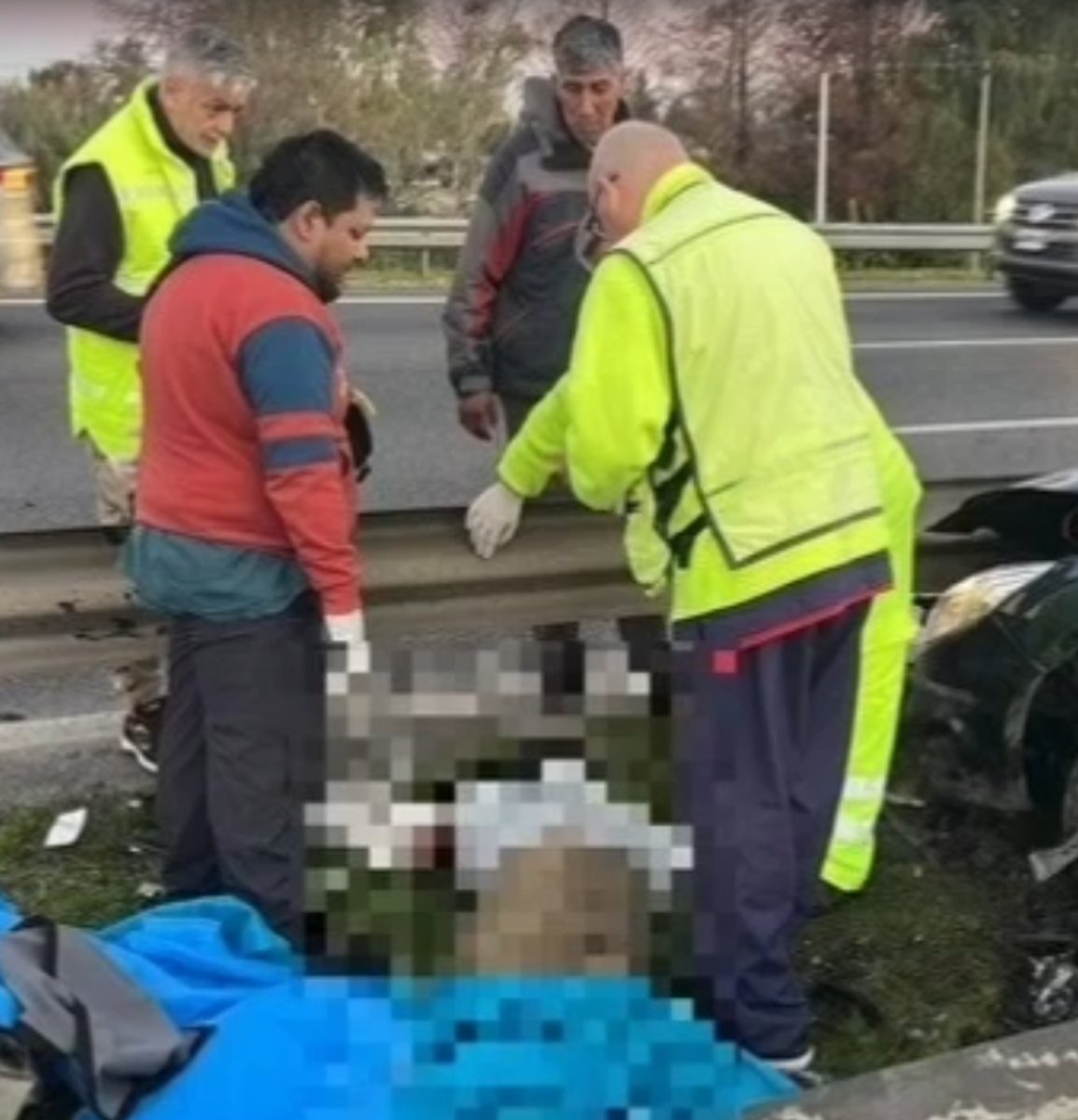 El impactante choque en el que muri&oacute; el hijo del jefe policial de Hurlingham.