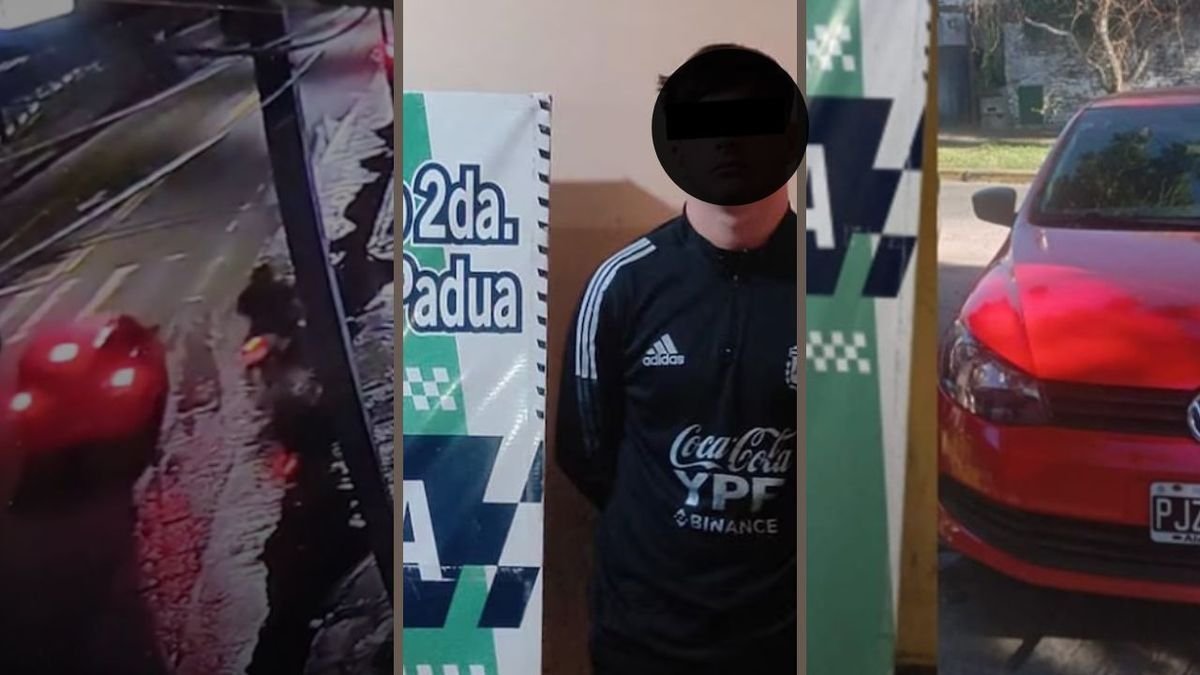 Merlo: un conductor lo toc&oacute;, lo desestabiliz&oacute; y muri&oacute; en el acto al chocar contra un poste