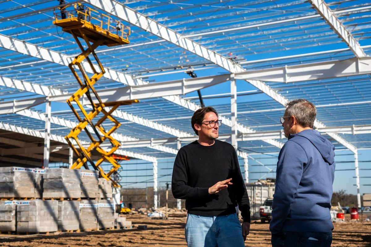 La construcci&oacute;n del nuevo parque log&iacute;stico de Tres de Febrero.