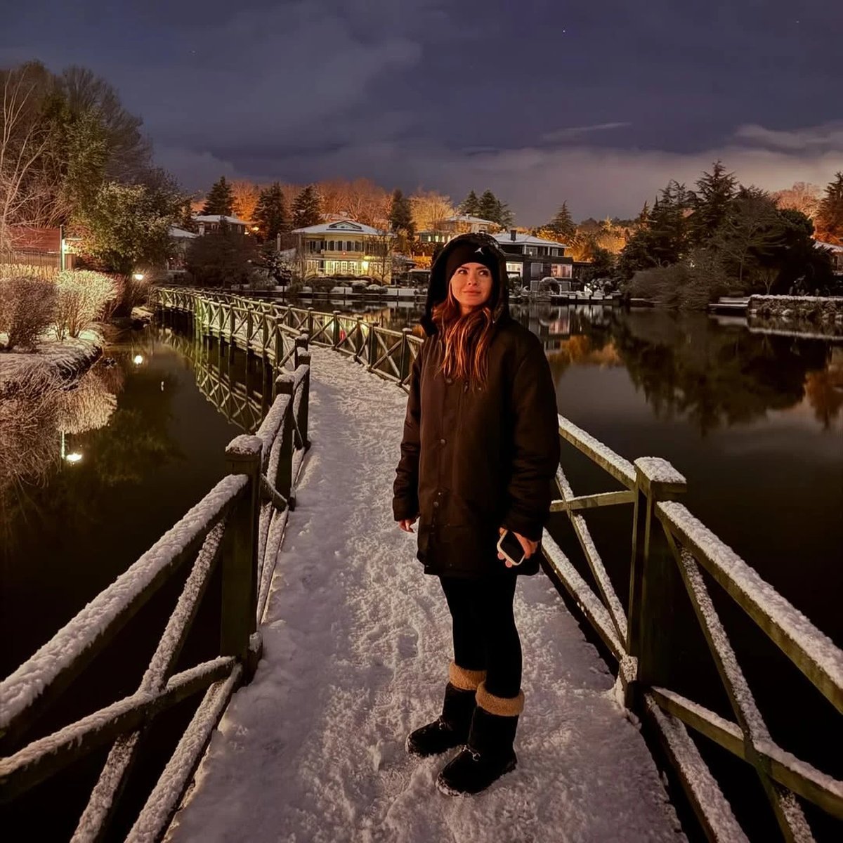 Tendencia: las botas de la China Su&aacute;rez ideales para caminar sobre calles nevadas&nbsp;