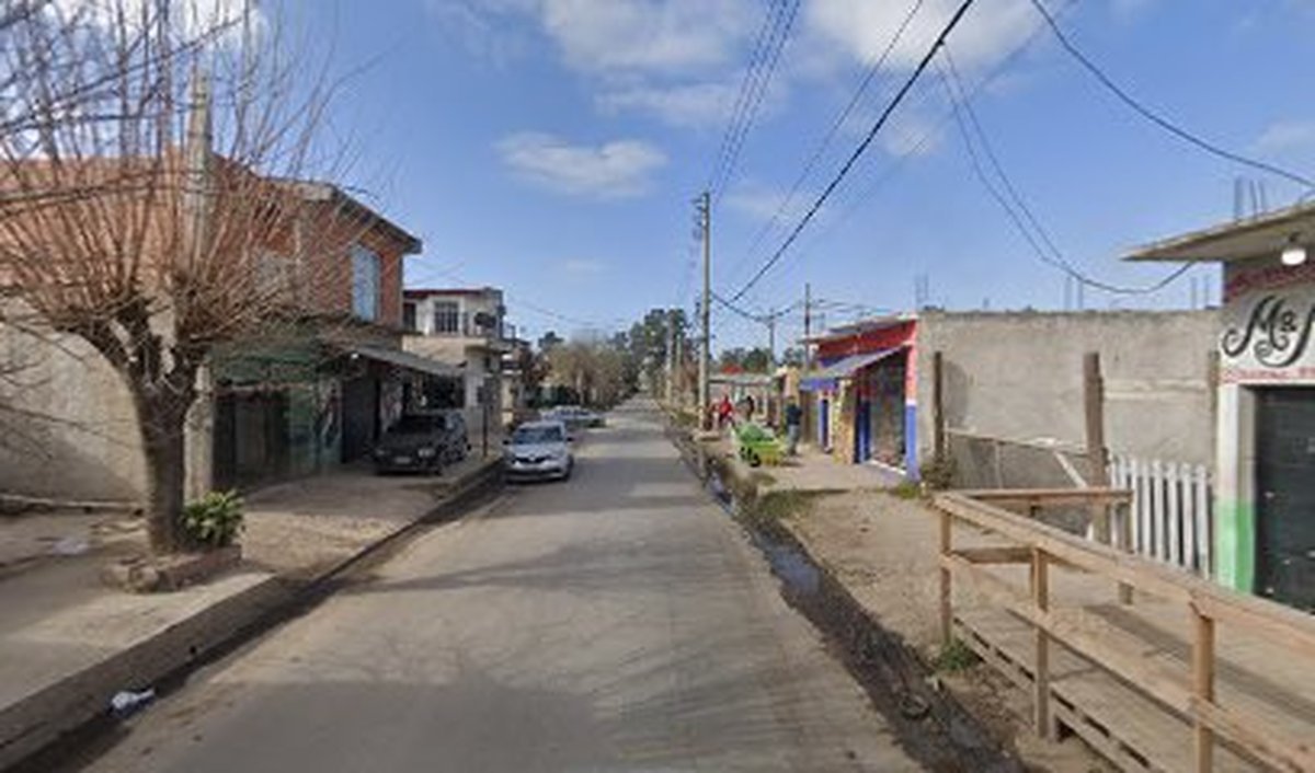 La cuadra de Gonz&aacute;lez Cat&aacute;n donde ocurri&oacute; el accidente.