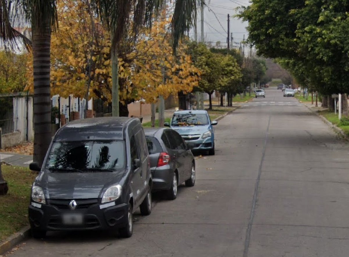 La cuadra de Aldo Bonzi donde ocurri&oacute; el crimen.
