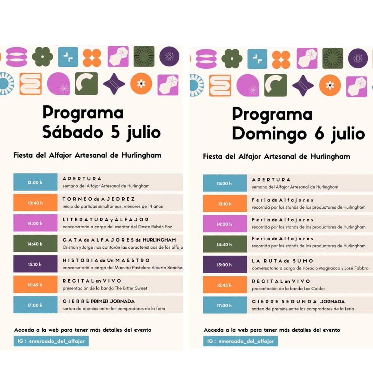 Comienza la Fiesta del Alfajor Artesanal en Hurlingham