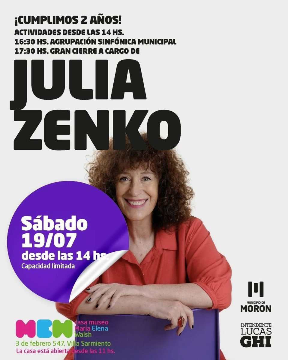 La Casa Museo de Mar&iacute;a Elena Walsh cumple 2 a&ntilde;os y lo celebrar&aacute; a lo grande.