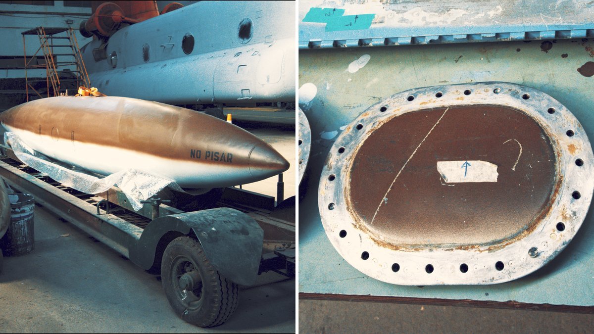 La uni&oacute;n de Pinturer&iacute;as Pisano y el Museo Aeron&aacute;utico de Mor&oacute;n para restaurar aviones de Malvinas.