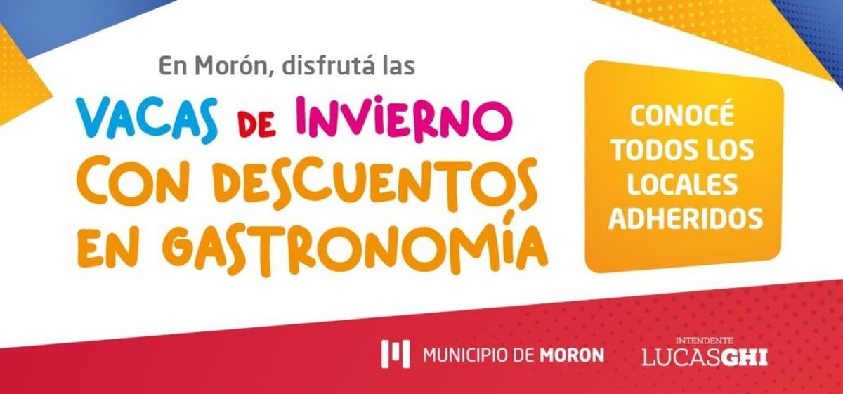 Habr&aacute; descuentos en locales gastron&oacute;micos por las vacaciones de invierno en Mor&oacute;n.