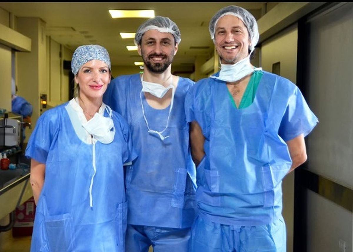 M&eacute;dicos neurocirujanos del Hospital Posadas