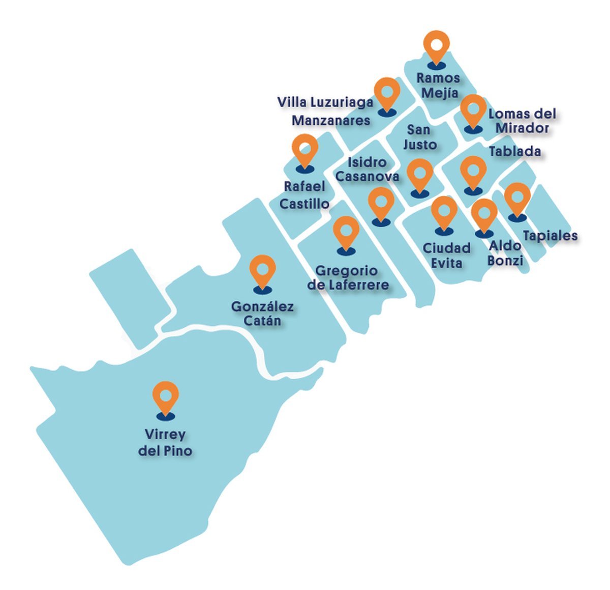 La Matanza localidades