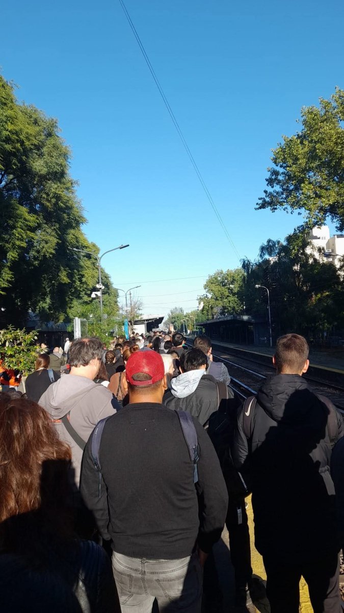 Accidente con el Tren Sarmiento