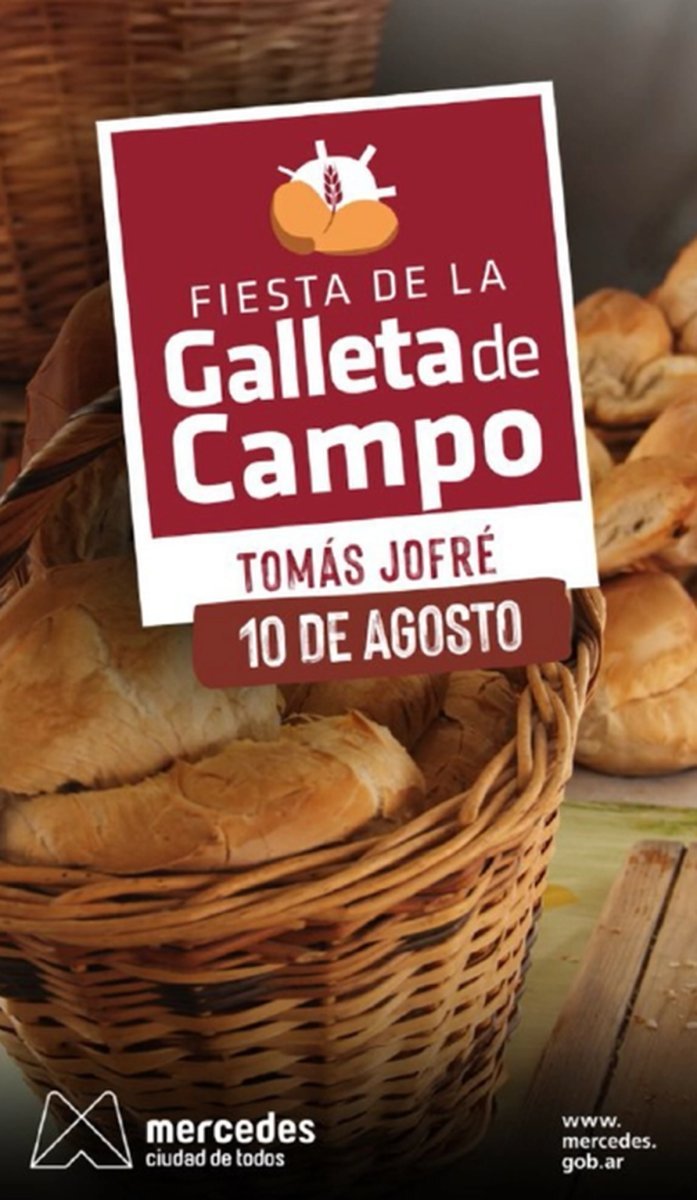 Se viene la 8&deg; Fiesta de la Galleta de Campo a Mercedes: todo lo que debes saber.