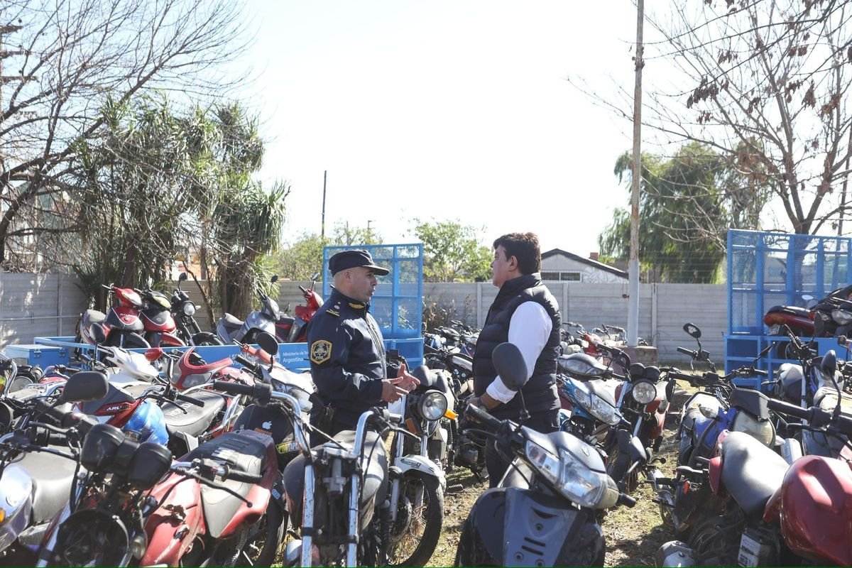 La Matanza: incautan 1500 motos por semana