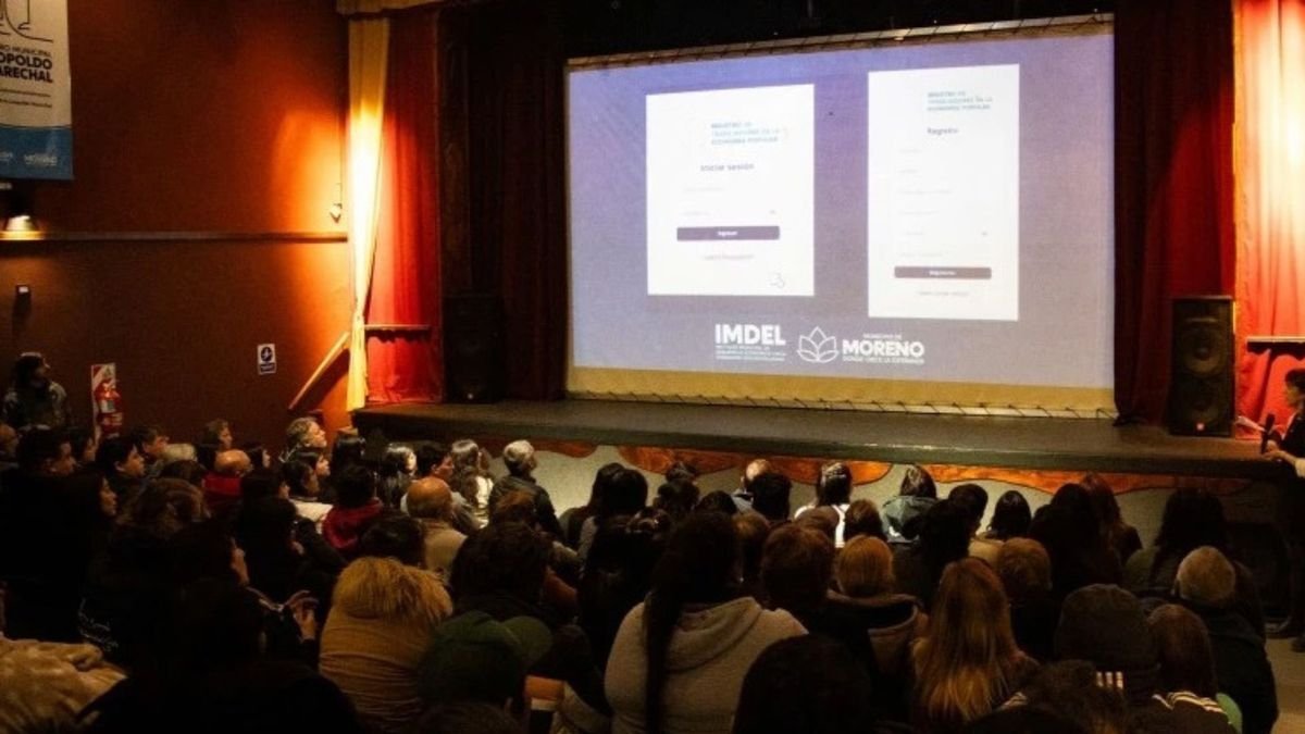 Moreno, presentaci&oacute;n del censo