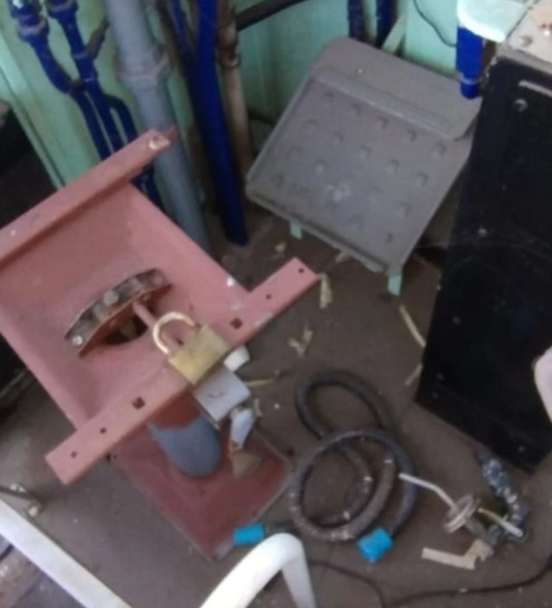 Robo en el Museo Ferroviario de Haedo