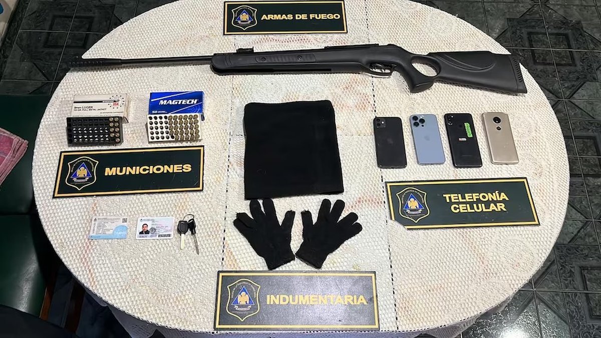 Dos detenidos sospechosos de una entradera en La Matanza