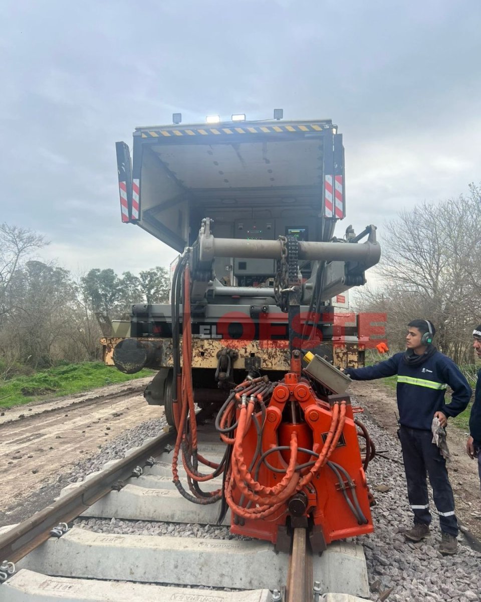 Renovaci&oacute;n de v&iacute;as Tren Sarmiento