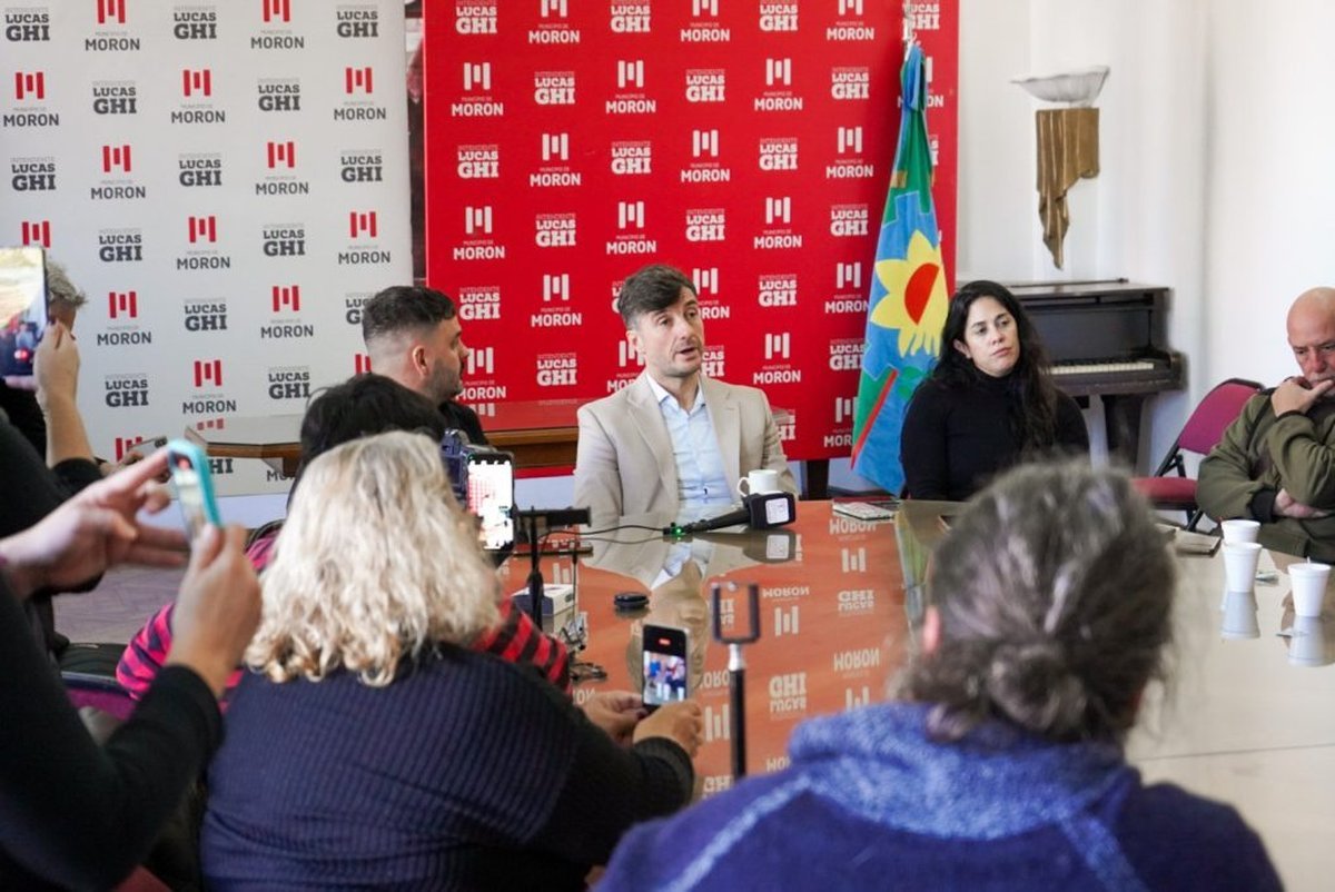 Lucas Ghi intendente de Mor&oacute;n