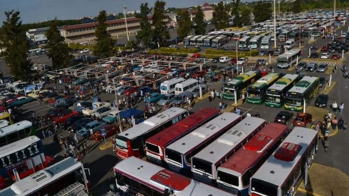Choferes solidarios evento para el d&iacute;a de la primavera en La Tablada