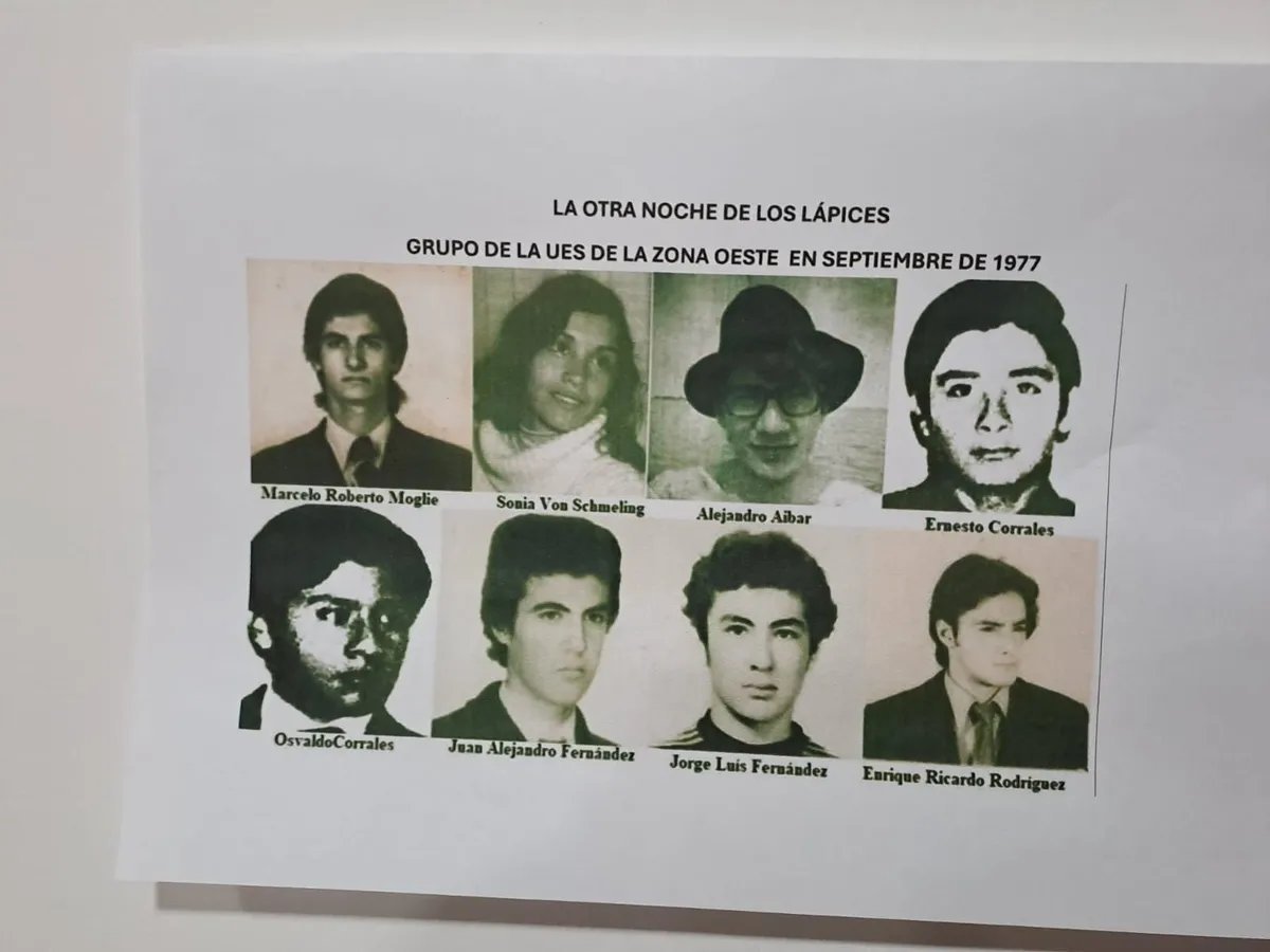 La Noche de los L&aacute;pices de Zona Oeste, el documental que recuerda lo ocurrido en 1977.