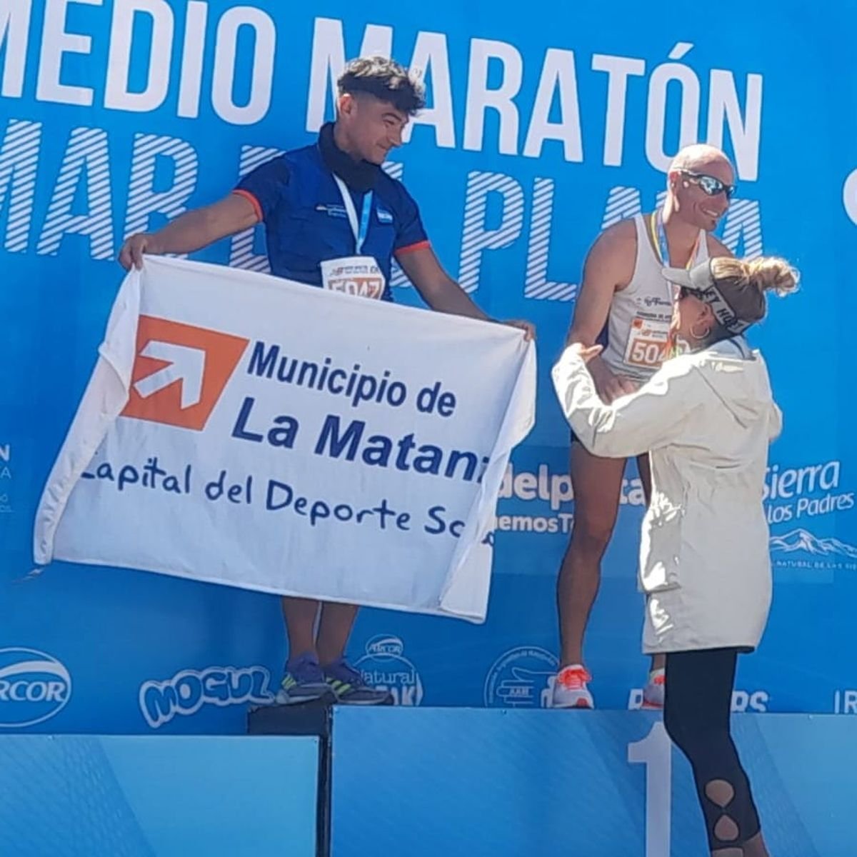 Flavio, es atleta federado de La Matanza.