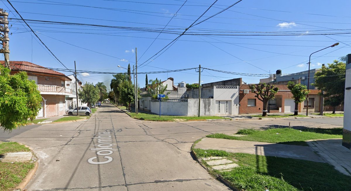 Inmediaciones donde ocurri&oacute; el crimen en San Justo.