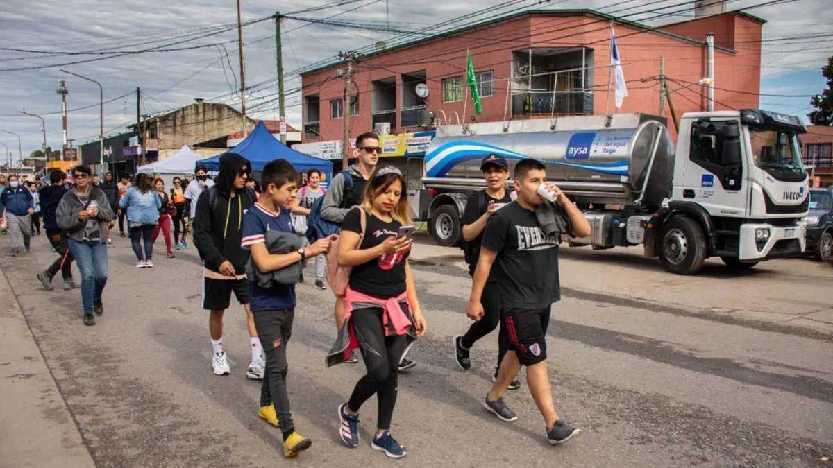 Peregrinaci&oacute;n Juvenil a Luj&aacute;n: d&oacute;nde se ubicar&aacute;n los puestos de hidrataci&oacute;n y apoyo.