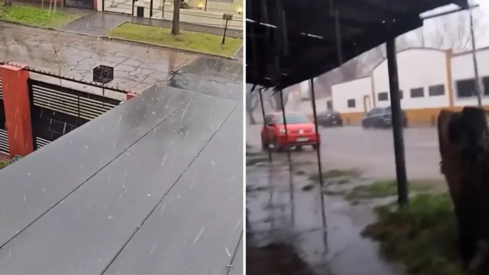 Tormenta y granizo en Zona Oeste: rige una alerta amarilla en toda la ...